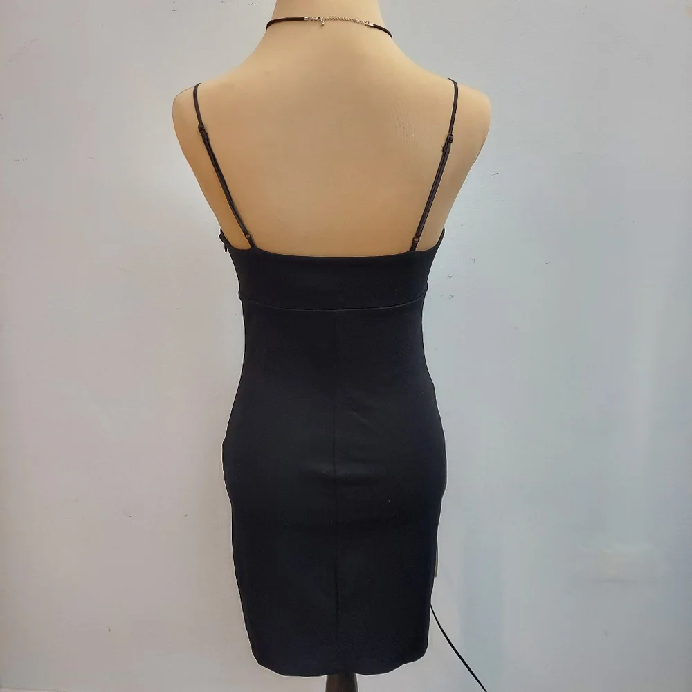 Rampage Sleeveless Little Black Dress, Womens sz M, Cocktail - Picture 3 of 12